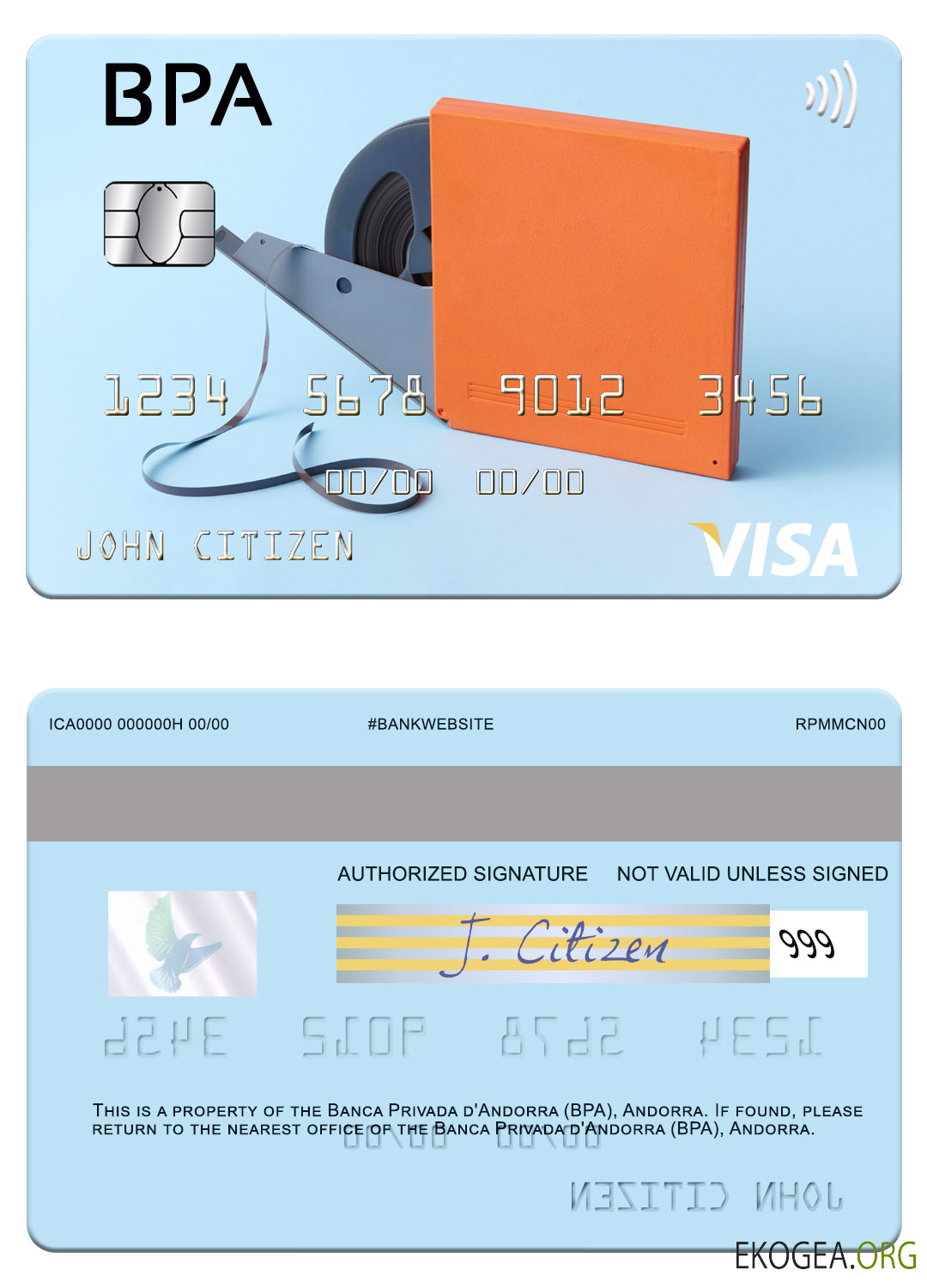 Carte visa Andorra Banca Privada d'Andorra (BPA)
